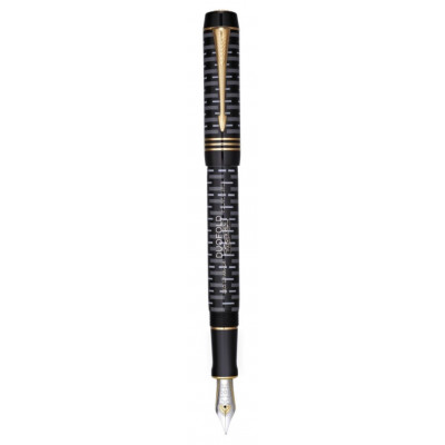 PARKER Duofold 100 Fount Black & Gold