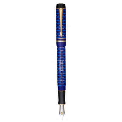 PARKER Duofold 100 Fount Blue & Gold